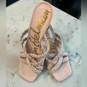 Sam Edelman Braided Strap Sandal 9.5 Pink